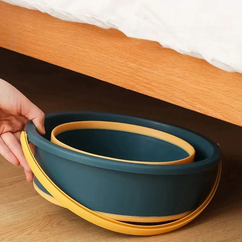 Balde Retrátil com Alça Balde Dobrável 10L/17L