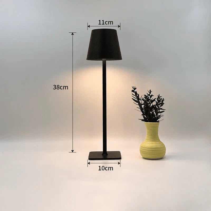 Luminária de Mesa LED Abajur Quarto Sala Portátil