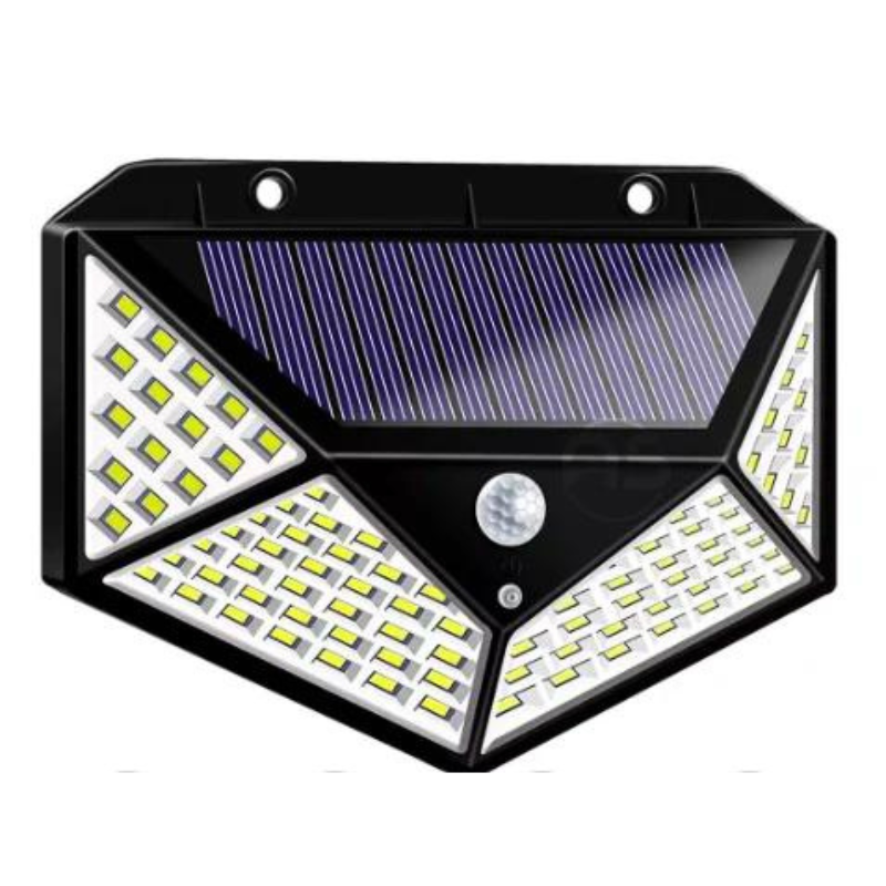 Luminária Solar LED de Parede com Sensor de Movimento