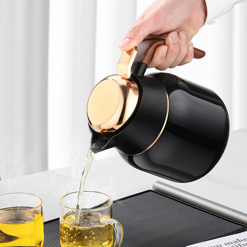 Garrafa Térmica Café Chá Inox 1.6L com Isolamento a Vácuo