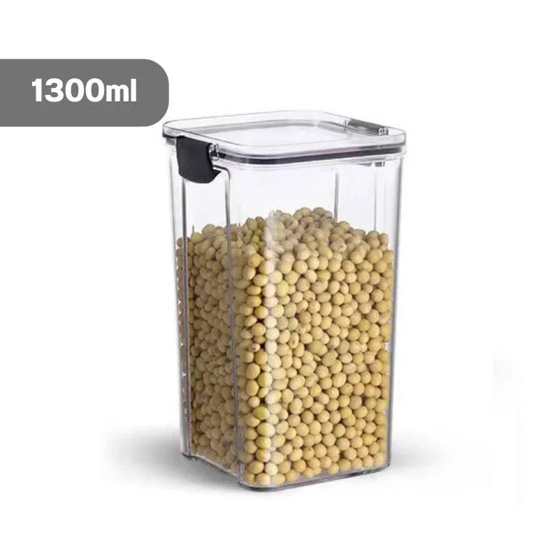 Potes Herméticos com Vedação Porta Mantimentos