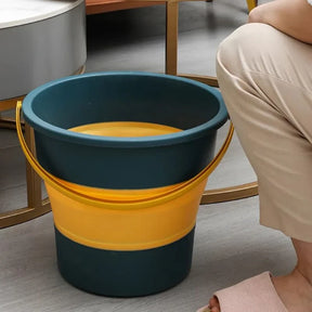 Balde Retrátil com Alça Balde Dobrável 10L/17L