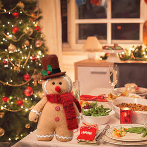 Boneco de Pelúcia Biscoito Natalino Decoração de Natal