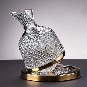 Decanter de Vinho Recipiente de Vidro Cristal Decantador