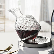 Decanter de Vinho Recipiente de Vidro Cristal Decantador