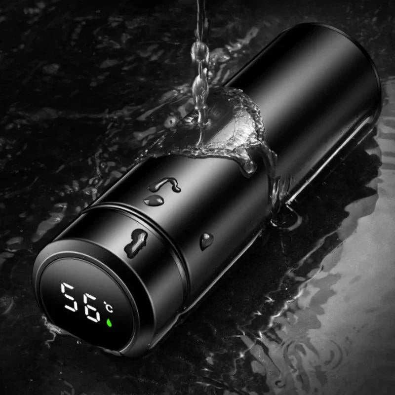 Garrafa Térmica Inox com Termômetro Digital