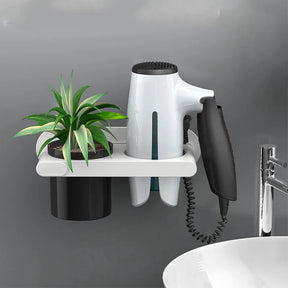 Suporte para Secador de Cabelo Suporte de Parede