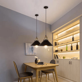 Luminária Pendente Vintage para Cozinha Moderna e Sala de Jantar