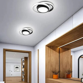 Luminária de Teto LED com Design Circular Para Quarto e Sala