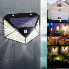 Luminária Solar LED de Parede com Sensor de Movimento