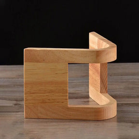 Porta Filtro de Café de Bambu